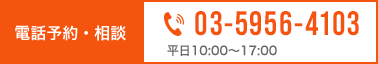 電話予約・相談 03-5956-4103