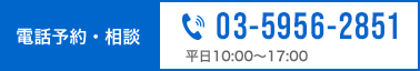 電話予約・相談 03-5956-2851