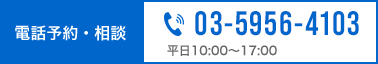 電話予約・相談 03-5956-4103